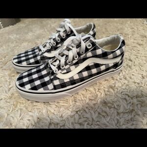 Gingham Vans